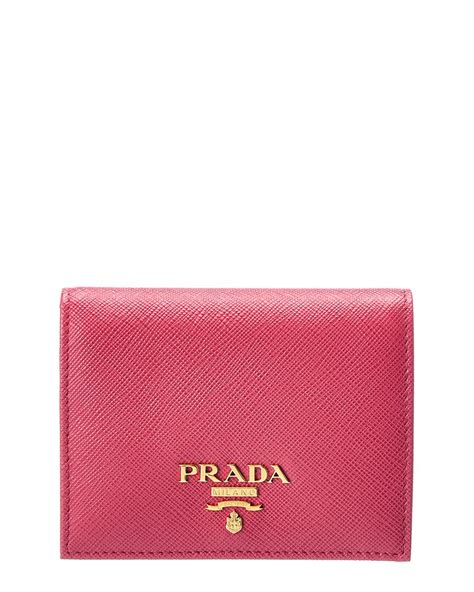 prada saffiano leather lock wallet|authentic Prada wallet.